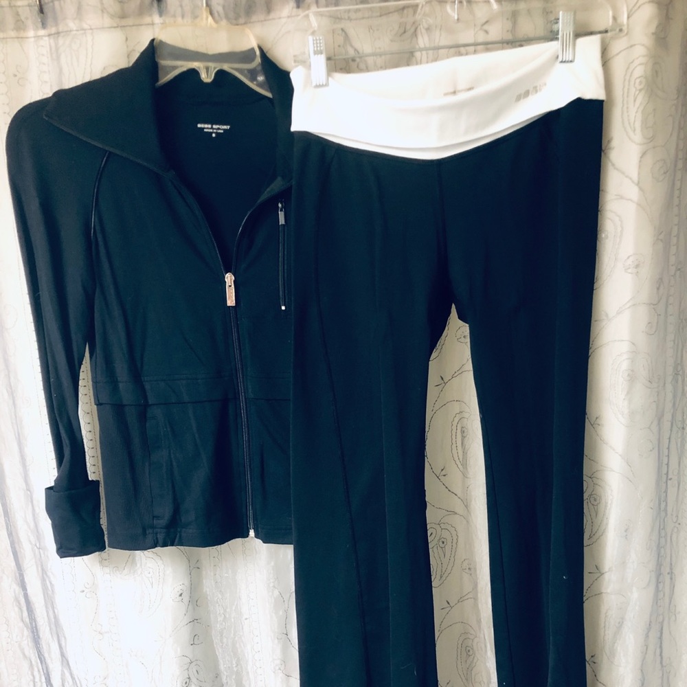 Bebe Sport yoga, jogging matching pants & jacket